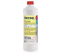 BAYZID pH Plus Liquide 1 kg - Réhausseur de pH pour Piscine et Spa - Augmente le pH de l'Eau - Idéal Pompe Doseuse et Traitement Automatique - Qualité Professionnelle