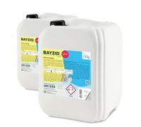BAYZID® pH Plus Liquide - Augmenteur de pH pour Piscine - Bidon de 2 x 14 kg (28 kg) - Compatible Tous Traitements - Qualité Pure et Stable