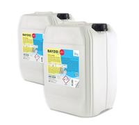 BAYZID® pH Plus Liquide - Augmenteur de pH pour Piscine - Bidon de 2 x 28 kg (56 kg) - Compatible Tous Traitements - Qualité Pure et Stable