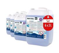 BAYZID Produit d'Hivernage pour Piscine (6 x 3 l)- Effet Détartrant, Algicide et Anti-Moisissures