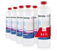 Bayzid Spa 6 x 1 L Clarifiant - Eau Claire et Brillante - Action Rapide