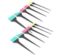 BAZEITFLOW 2 Ensembles Set Pinceaux Silicone pour Coloration Cheveux Brosse Teinture Précise pour Salon et Usage Domestique Kit Application Couleur Adapté à Tous Types et Longueurs de Cheveux