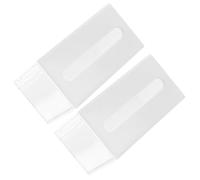 BAZEITFLOW Boîte de Rangement Murale Tiroir 2pcs en Hips Blanc pour Accessoires de Maquillage et Boutons, Design Facile D'accès pour Salle de Bain ou Chambre