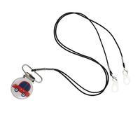 BAZEITFLOW Cordon de Protection Sonotone Appareil Auditif en Acier Inoxydable Clip Sécurisé pour Garçon et Filles, Lanière de Sécurité Confortable Empêchant la Chute Perte