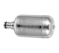 BAZEITFLOW Filtre en Acier Inoxydable Accessoire de Filtration Crépine Légère et Portable Argenté pour Lave-Linge et Nettoyeur Haute Pression pour Tuyau D'arrivée d'eau