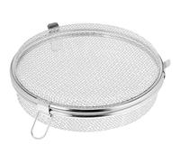 BAZEITFLOW Panier Couvert Lave Vaisselle en Acier Inoxydable, Panier à Couverts pour Lave-Vaisselle Design en Maille Pratique, Capacité Grosse et Forme Ronde