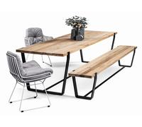 BB 11 Clamp Outdoor table acacia huilé brossé Janua - KP_JANUA BB 11 OUT