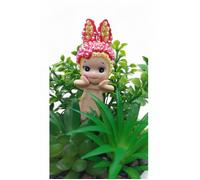 BB ANGELL creation original SÉRIE KISS LAPIN hippers brillant MAT décoré,fait main type Sonny angel,cadeaux anniversaire