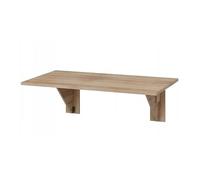 BB Loisir Table Murale Pliable étagère Rabattable 130x70 Chêne Sonoma Modèle: HOMNI 9 Table Pliante