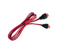 Bbajszx Fil d ' Extension d ' Alimentation XT60i 12AWG mâle à Femelle, boîtier moulé, câble isolé en PVC pour Les tâches de Station Portable