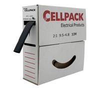 BBC Cellpack Cellpack Gaine thermorétractable en boîte déroulante 10 m SB 9.5-4.8 noire Quantité:1