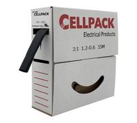 BBC Cellpack Cellpack Gaine thermorétractable en boîte déroulante 15 m SB 1.2-06 noire Quantité:1