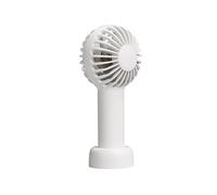 BBC Mini ventilateur ptb stand et rechargeable Blanc