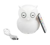 bblüv Veilleuse USB Hibü – Silicone, Télécommande, Multicolore pour enfants
