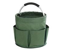 BBQ Caddy,Panier de Rangement d'outils Pliable-C | Foldable drawstring for grills Carry spices, sauces, and grilling tools in one trip. Great for camping