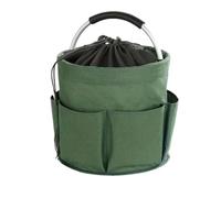 BBQ Caddy,Panier De Rangement D'outils Pliable Et Multifonctionnel-Green | Foldable drawstring for grills Carry spices, sauces, and grilling tools in one trip. Great for camping