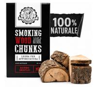 BBQ CHUNK ÉRER - MAPLE - Bois pour fumer HARDCORE BARBECUE - Pièces de bois pour fumer - Environ 1.5 Kg