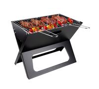 BBQ Collection Barbecue charbon de bois de table portable pliable – Grille camping – 46×36,5×28 cm