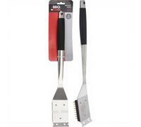 BBQ COLLECTION Brosse pour barbecue en acier inoxydable - 46 cm