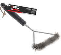 BBQ Collection Brosse pour barbecue en inox pour nettoyage de grille - 17 x 31 x 3 cm