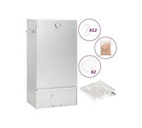 vidaXL Fumoir avec générateur de fumée froide Acier galvanisé
