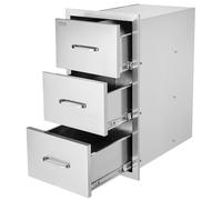 BBQ Tiroirs Porte Tiroirs 40X72cm Barbecue à gaz Tiroir en acier inoxydable Gastro