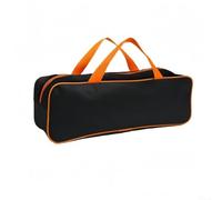 BBQ Tool Storage Bag 600D Oxford Cloth Zippered(Orange 43cm) | Thick 600D Oxford cloth, zippered pour access, dust and dirt protection, fits standard tools, black or orange