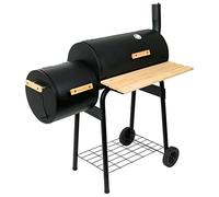 BBQ-Toro BBQ Smoker Grill, Chariot de cuisson au charbon de bois, Barbecue au charbon de bois avec boîte à feu, Smoker