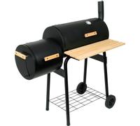 BBQ-Toro BBQ Smoker Grill, Chariot de cuisson au charbon de bois, Barbecue au charbon de bois avec boîte à feu, Smoker