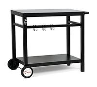 BBQ-Toro Chariot de barbecue 85 x 50 x 81 cm | Table de barbecue en métal avec grande surface de travail