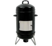 BBQ-Toro Fumoir ""Hickory"" Ø 46 cm | Gril de charbon de bois avec couvercle | Barbecue smoker