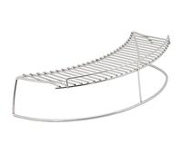 BBQ-Toro Grille chauffante ronde en acier inoxydable | 45 x 14 x 10 cm | convient aux grilles de marmite et Kamado de Ø 57 cm | grille de gril pour le 2ème niveau | Grille chauffante universelle