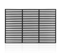 BBQ-Toro Grille de cuisson en fonte, 60 x 40 cm, émaillée, accessoires pour BBQ, barbecue au charbon de bois et autres