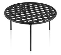 BBQ-Toro Grille de cuisson en fonte Ø 35 cm avec 3 pieds | Rond | Dessous de verre Dutch Oven Accessoires pour barbecue | Trépied, grille de barbecue support de casserole plaque de barbecue
