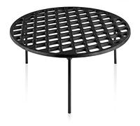 BBQ-Toro Grille de cuisson en fonte Ø 40 cm avec 3 pieds | Rond | Dessous de verre Dutch Oven Accessoires pour barbecue | Trépied, grille de barbecue, grille en fonte, support de casserole