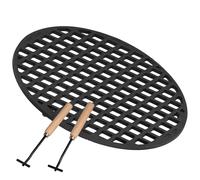 BBQ-Toro Grille de cuisson en fonte pour barbecue sphérique de 57 cm de diamètre | Ø 54 cm | Déjà cuite - Preseasoned | Accessoires pour barbecue au charbon de bois et bien plus encore | Grille de