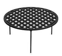 BBQ-Toro Grille en fonte Ø 45 cm avec 3 pieds | rond | Dutch Oven dessous de plat, accessoires pour barbecue | Trépied, grille de barbecue, grille en fonte