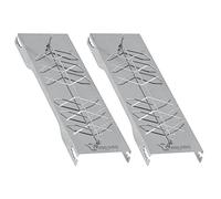 BBQ-Toro Planche à saumon en acier inoxydable pour poisson (4 pièces) | Planche à saumon pour barbecue