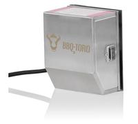 BBQ-TORO Moteur en acier inoxydable pour barbecue, tournebroche, rôtisserie etc. - 2 tr/mim - 50 Hz - 4 W - Support de moteur inclus