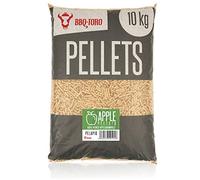 BBQ-TORO Pellets de Pommier 100% Bois pour Barbecue, Fumoir, Four à Pizza et Systèmes de Chauffage, 10 kg