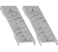 BBQ-Toro Planche à saumon en acier inoxydable pour poisson (2 pièces) | Planche à saumon pour barbecue