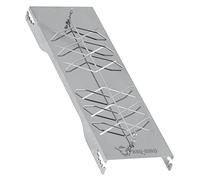 BBQ-Toro Planche à saumon en acier inoxydable pour poisson et filets de saumon - Planche à saumon pour fumer ou griller - Planche à flamme avec inclinaison réglable - Planche à encens pour barbecue