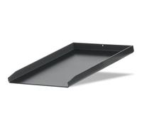BBQ-Toro Plaque de cuisson en acier et céramique 30 x 40 cm | Plaque de cuisson en céramique | Rectangulaire, universelle et solide | Plaque de cuisson en céramique pour charbon de bois et gaz
