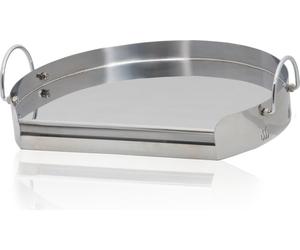 BBQ-Toro Plaque de cuisson en acier inoxydable Ø 55 cm idéale pour le barbecue boule de 57 | Plancha pour barbecue au charbon de bois