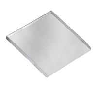 BBQ-Toro Plaque de cuisson en acier inoxydable - 40 x 41,5 cm - Rectangulaire, universelle et massive - Pour charbon de bois et gaz - Accessoires de barbecue