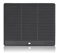 BBQ-Toro plaque de cuisson en fonte | 48,5 x 32 cm | plaque réversible utilisable des deux côtés | rectangulaire, universelle et massive | plancha pour barbecue charbon et gaz