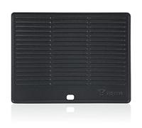 BBQ-Toro Plaque de gril en fonte 40 x 31 cm | Plaque réversible, émaillée | utilisable des deux côtés | convient pour le barbecue, le gril à gaz, le gril à charbon de bois