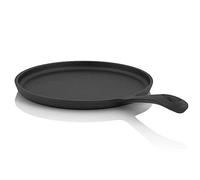 BBQ-Toro Poêle à crêpes en fonte | Ø 19 cm - ronde | Poêle à griller en fonte | déjà brûlé - preseasoned | Crêpière à crêpes, poêle à œufs, tortilla