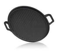 BBQ-Toro Poêle en fonte - Diamètre : 30 cm - Prêeasoned - Pour l'extérieur, le barbecue, la poêle à frire en fonte