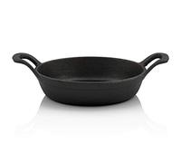 BBQ-TORO Set de poêles en Fonte (1 pièce) | Ø 16 cm - Rond | déjà brûlé | Poêle à Griller, Casserole en Fonte, poêles à Frire, poêle à feu, casseroles à Griller